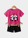 Panda T-shirt And Shorts Set