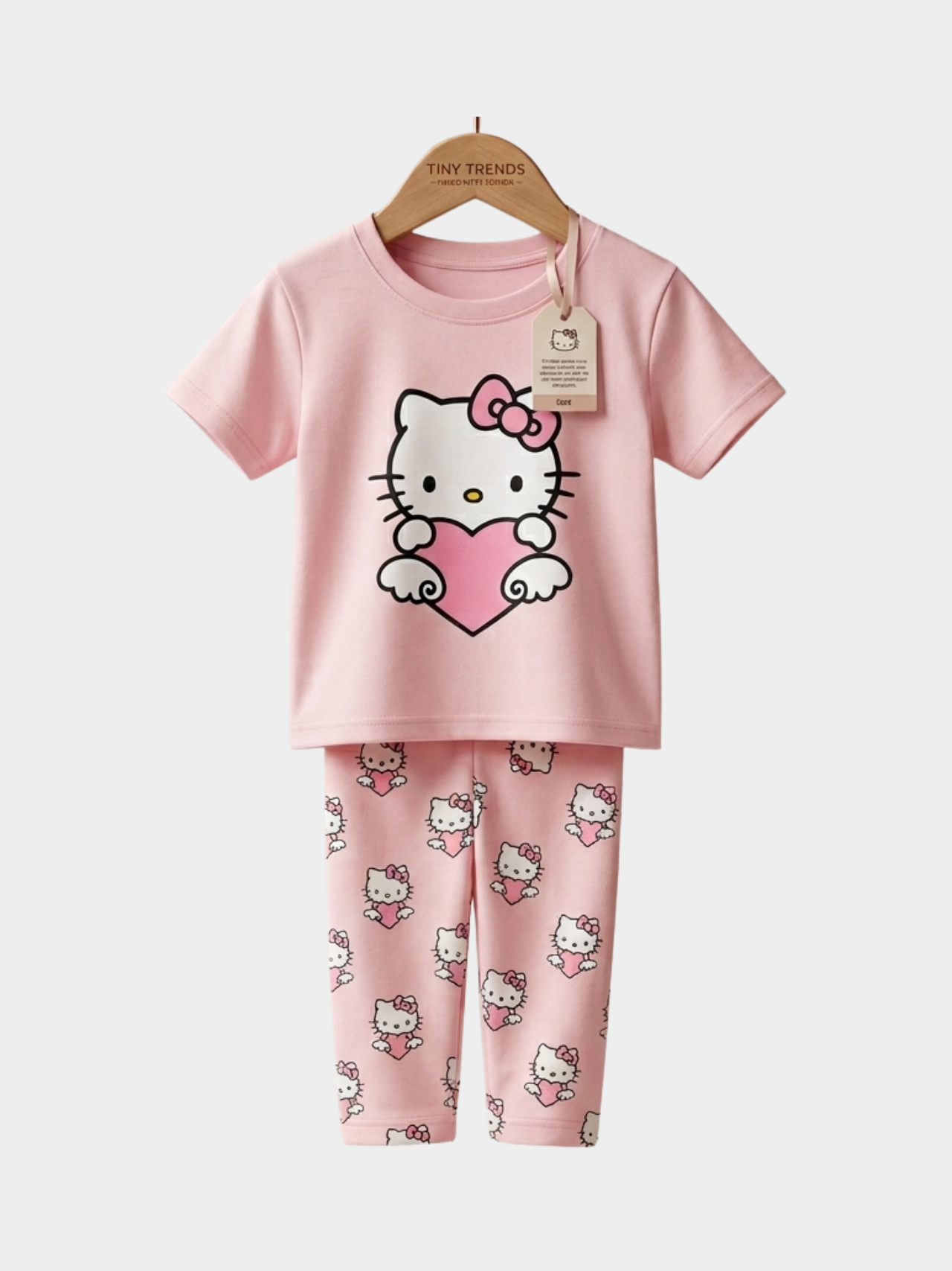 Hello Kitty T-shirt And Long Pant Set