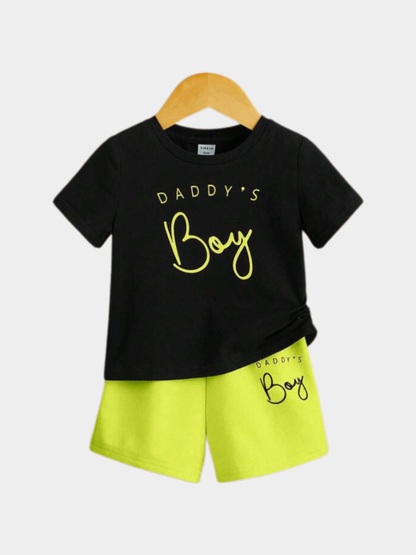 Daddy's Boy T-shirt And Shorts Set
